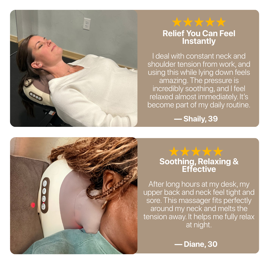 Pure Relief - Pillow Neck & Shoulder Massager