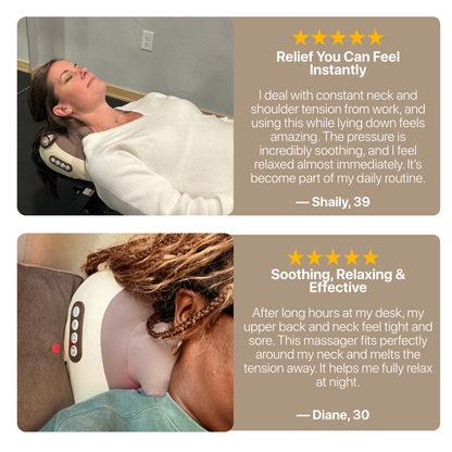 Pure Relief - Pillow Neck & Shoulder Massager