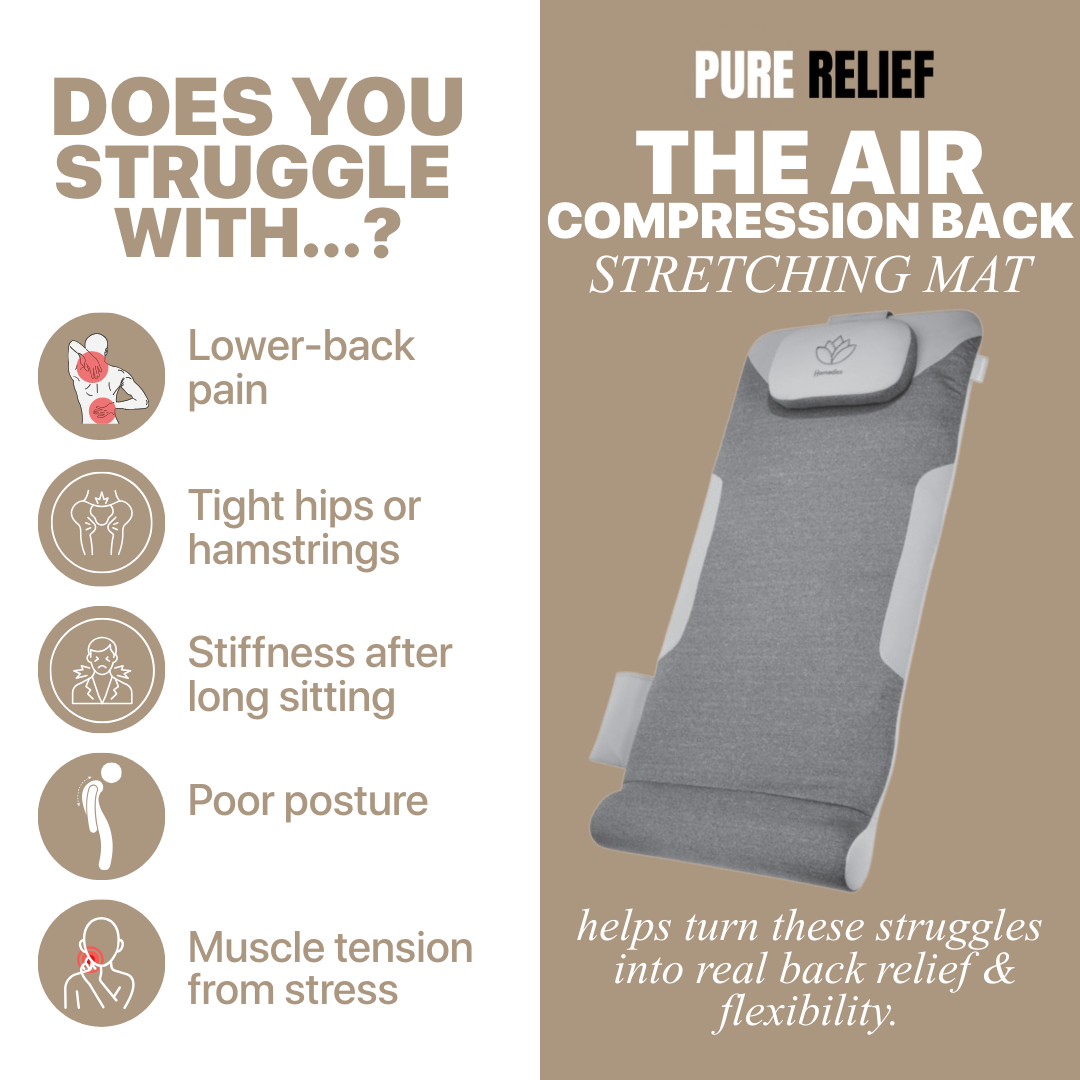 Pure Relief - Air Compression Back Stretching Mat