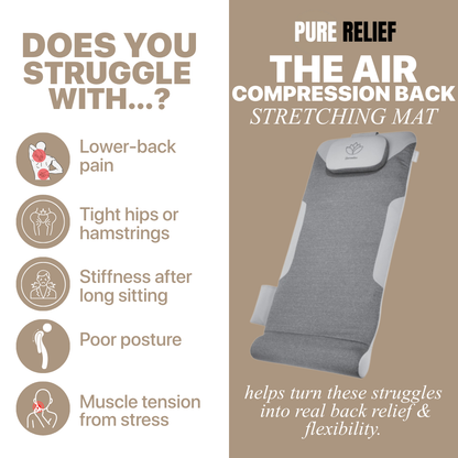 Pure Relief - Air Compression Back Stretching Mat